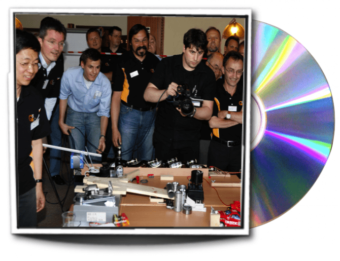 Ein passendes Give-Away für das originelle Teambuilding Kettenreaktion