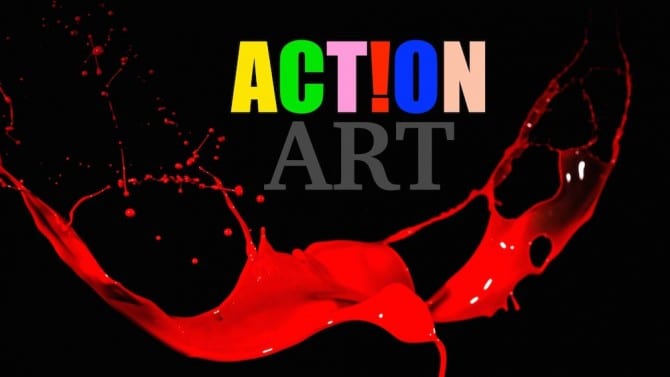 teambuilding-Action Art: Wir formen ein Team aus Künstlern, das sich von seiner kreativen Seite entdeckt. Hierbei ist loslassen gar nicht so einfach. Ohne Stereotype bedienen zu wollen: Ein Buchhalter stellte während eines Events fasziniert fest, wie viel Spaß und Freude ihm diese musische Fähigkeit berietet und dass er dieses Hobby fortführen möchte. Entdecken Sie überraschenden Fertigkeiten und Talente beim kollektiven Ausrasten während des Action Art Events von ZUSAMMENSPIEL